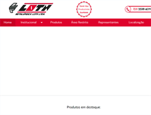 Tablet Screenshot of loth.com.br